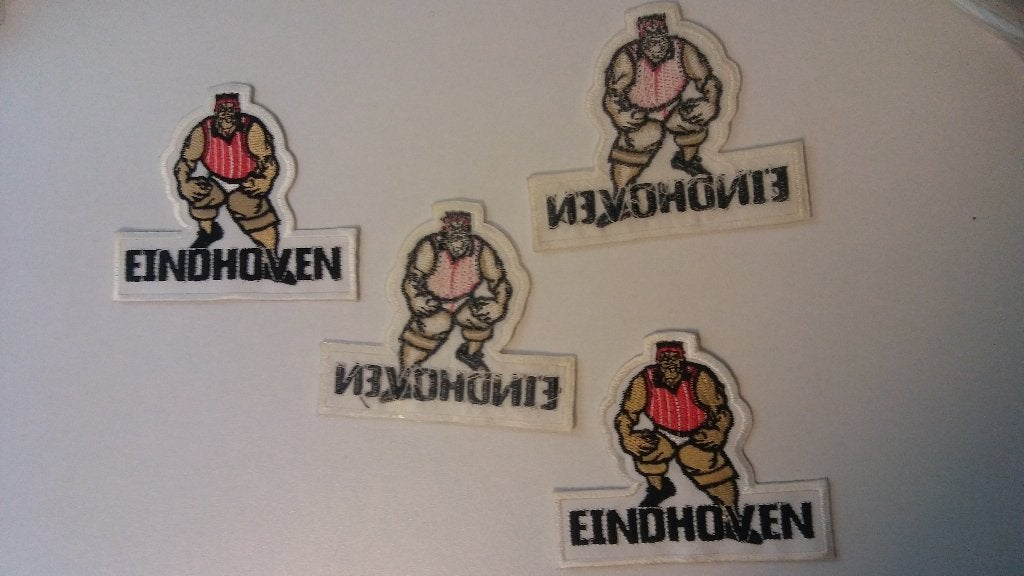Eindhoven rugby sport patches embleem kleding vintage, Ophalen of Verzenden, Nieuw, Overige typen