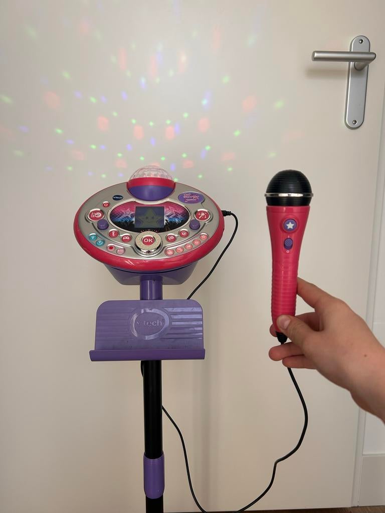 VTech Kidizoom Superstar Karaoke Set met Microfoon, Ophalen of Verzenden, Gebruikt, Complete set