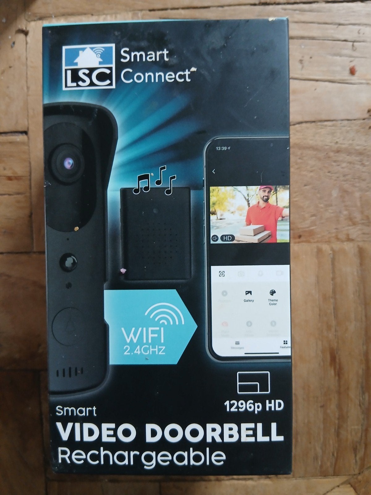LSC Smart Connect Video Deurbel - Oplaadbaar, Huis en Inrichting, Ophalen, Compatibel met smartphone, Nieuw, Draadloos