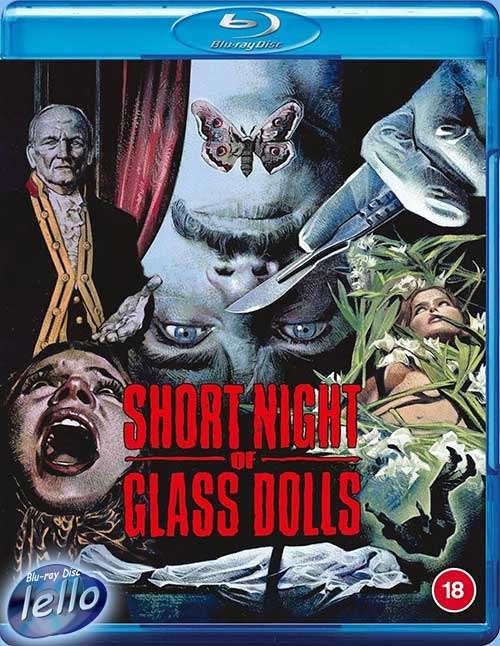 Blu-ray: Short Night of Glass Dolls (1971 Ingrid Thulin) UK', Cd's en Dvd's, Ophalen of Verzenden, Nieuw in verpakking, Horror