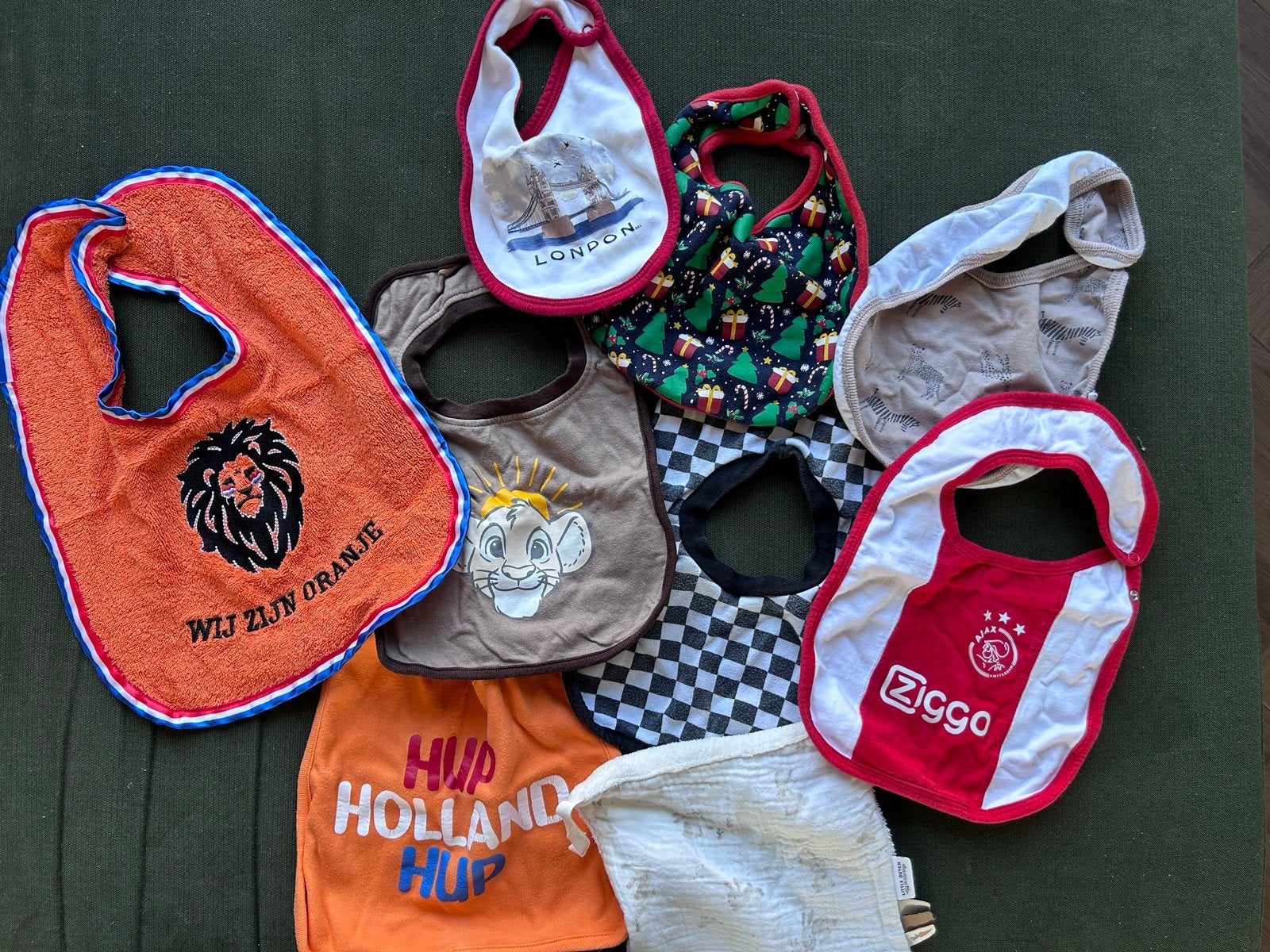 Diverse slabbetjes voor baby's, Ophalen of Verzenden, Gebruikt, Overige typen