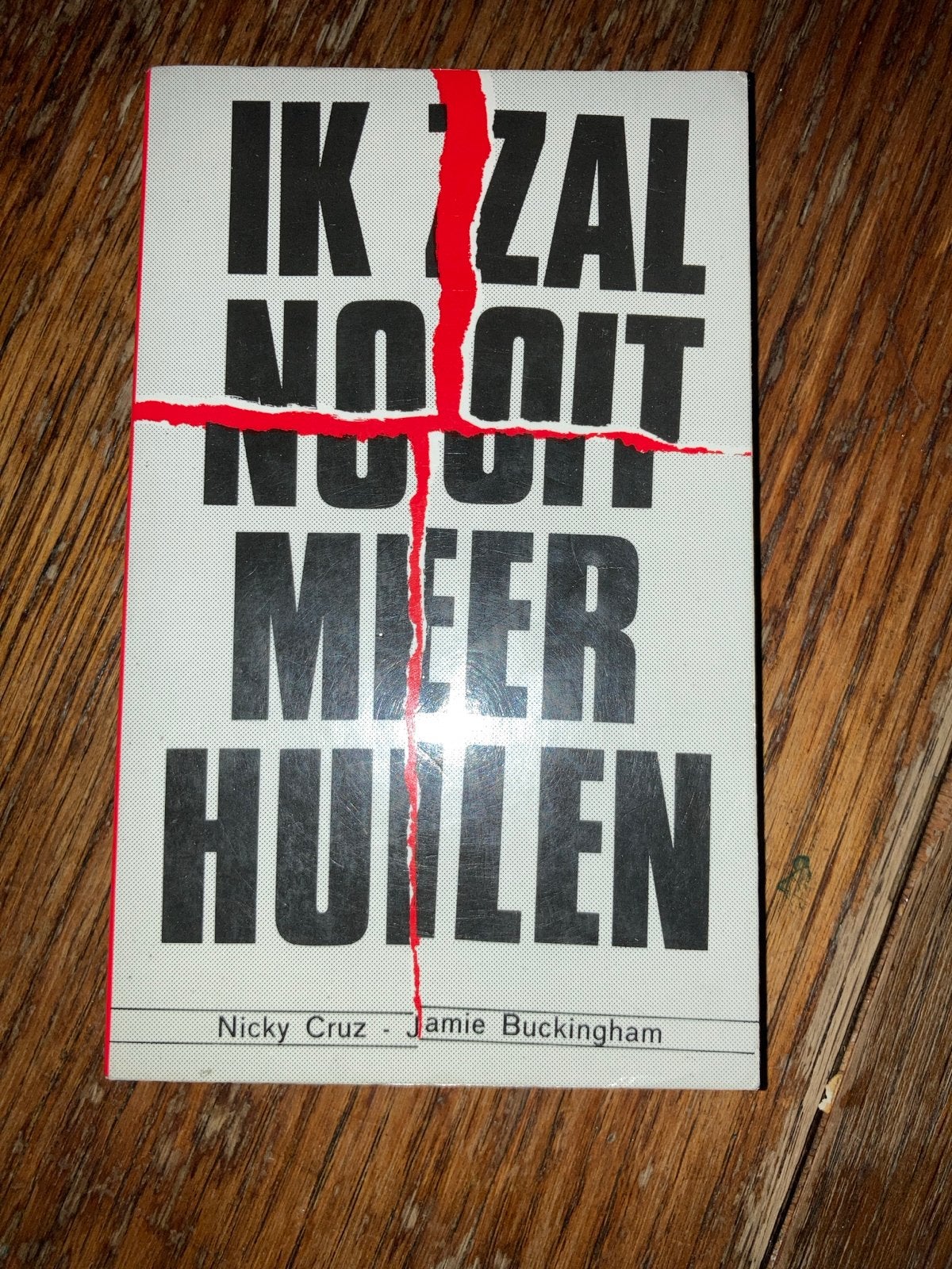 Ik zal nooit meer huilen - Nicky Cruz & Jamie Buckingham, Boeken, Ophalen of Verzenden, Gelezen, Christendom | Protestants