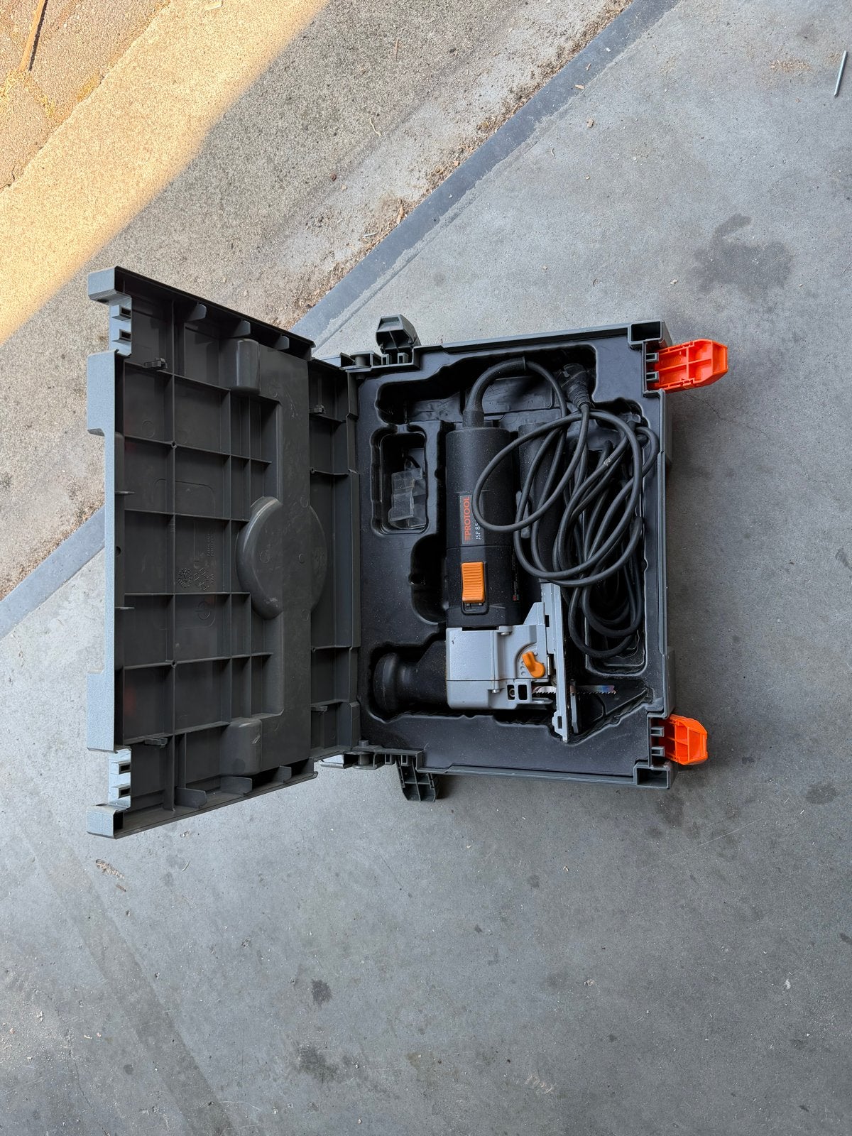 Protool JSP 185 E Decoupeerzaag - Krachtig en Betrouwbaar, Gebruikt, 600 tot 1200 watt, Ophalen of Verzenden, Decoupeerzaag
