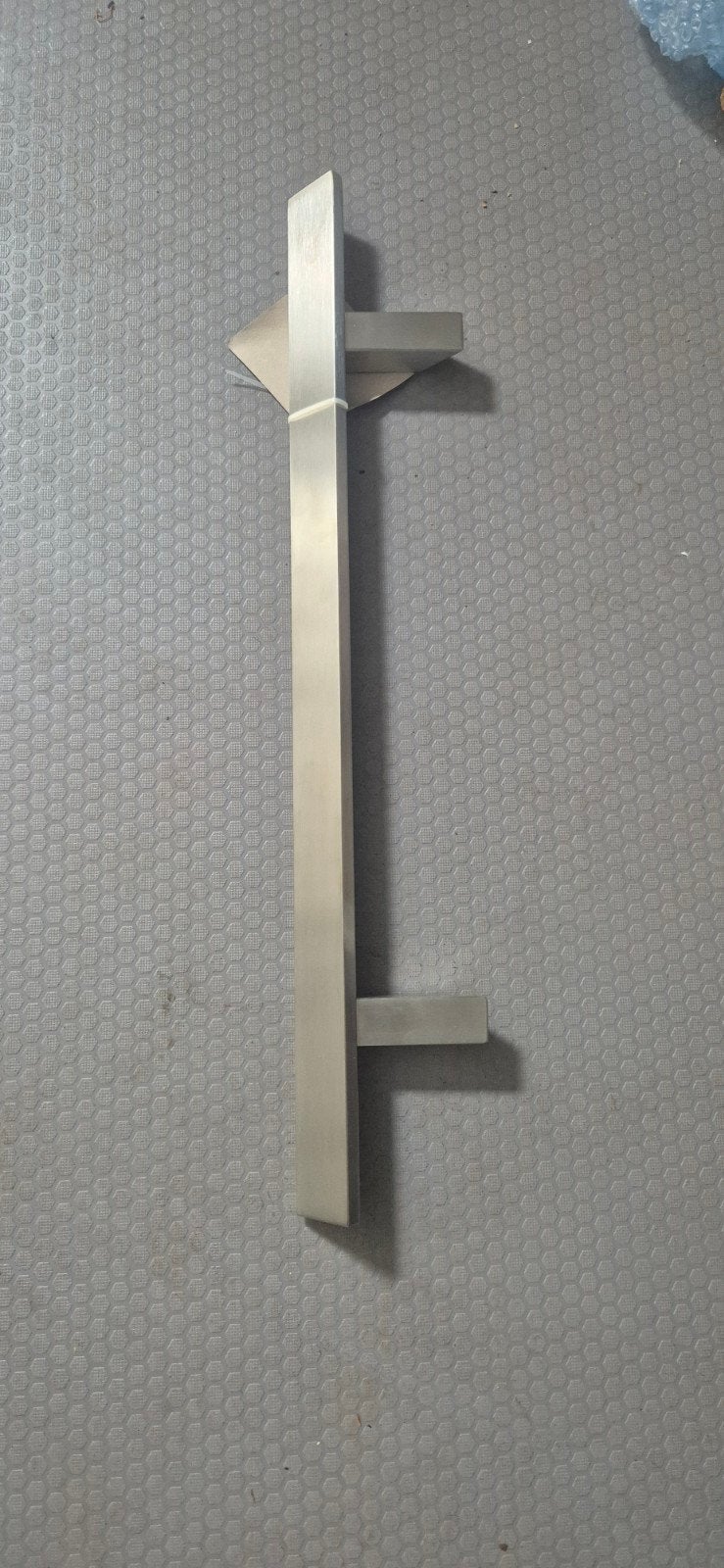 Moderne RVS Voordeur Greep - Strak Design, Ophalen of Verzenden, Nieuw, Rvs, Klink of Kruk