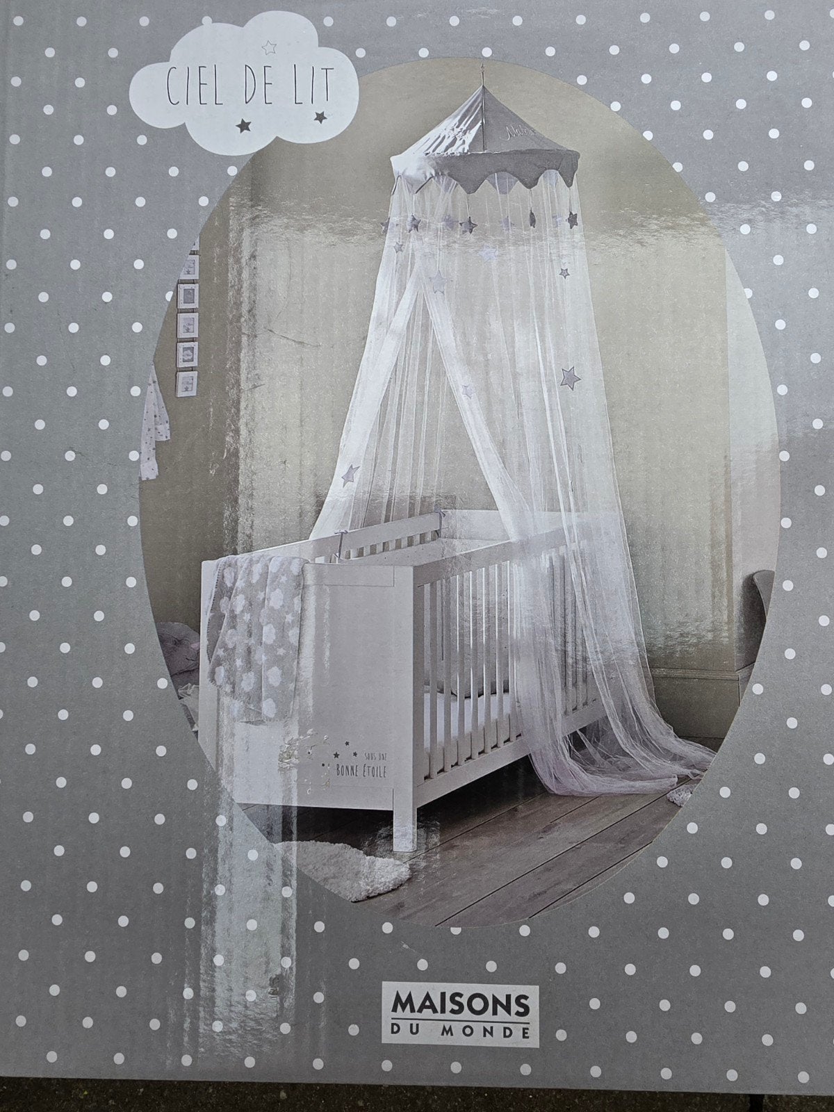 Nieuwe bedhemel Maisons du Monde - Sterren, Kinderen en Baby's, Ophalen of Verzenden, Nieuw, Ledikant