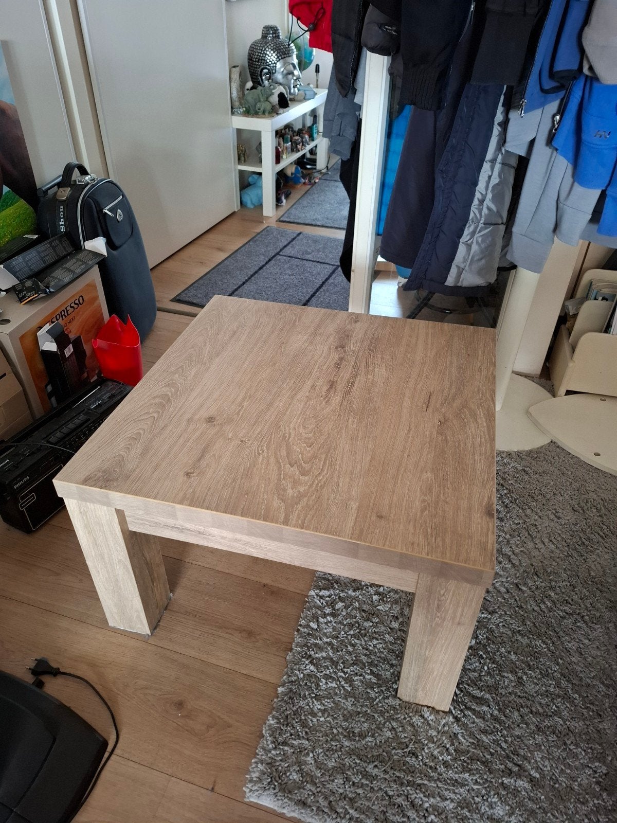 salontafel, Ophalen