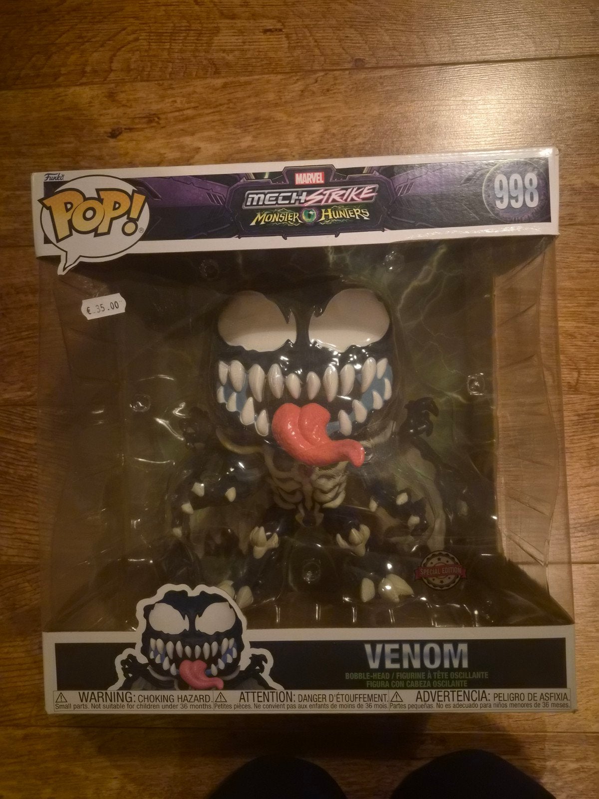 Funko Pop! Marvel Mech Strike Monster Hunters Venom #998, Ophalen of Verzenden, Zo goed als nieuw