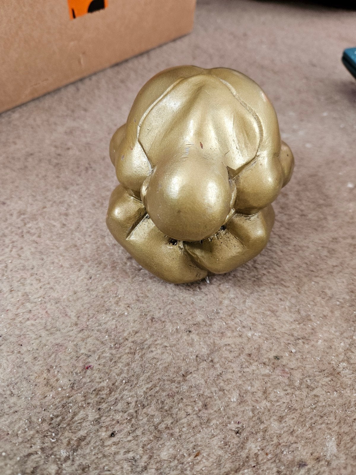 Klein gouden Boeddha beeldje - Zo goed als nieuw, Ophalen of Verzenden, Zo goed als nieuw, Goud