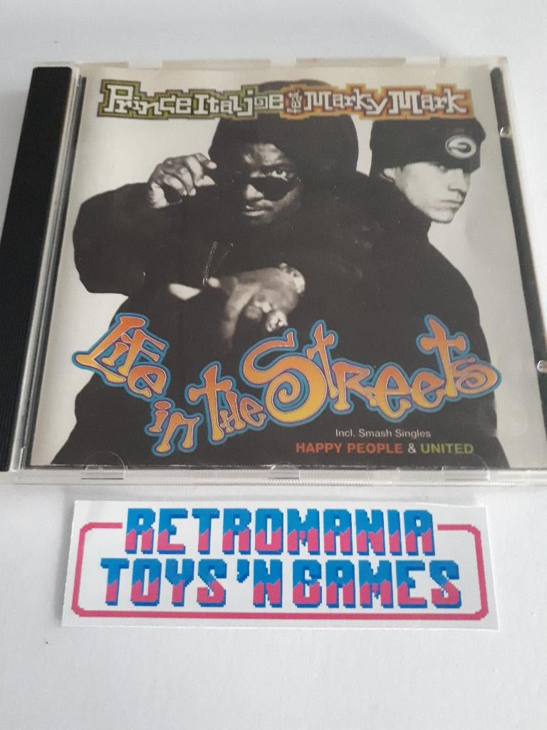 cd hiphop - prince ital joe & marky mark:life in the streets, Verzenden, 2000 tot heden, Zo goed als nieuw