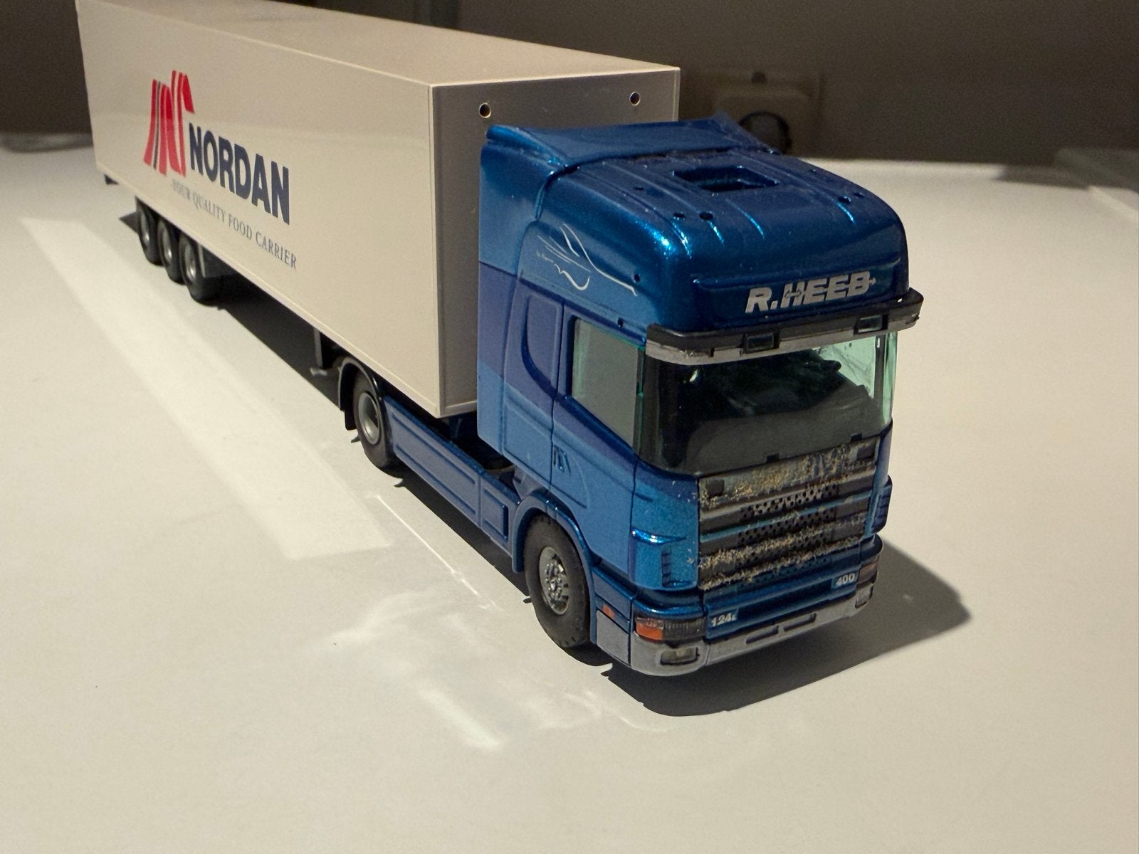 Tekno Scania R. Heeb Nordan vrachtwagen opknapper, Ophalen of Verzenden, Zo goed als nieuw, Bus of Vrachtwagen, Tekno