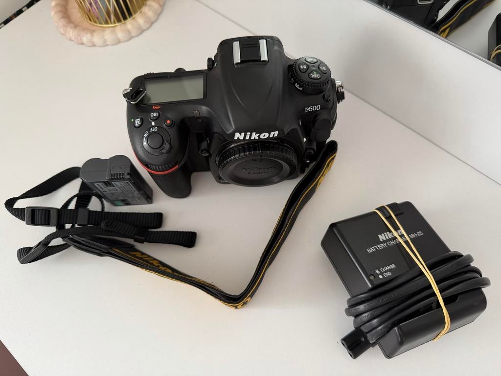 Nikon D500 spiegelreflexcamera met lage shutter count, Spiegelreflex, Ophalen of Verzenden, Zo goed als nieuw, Nikon