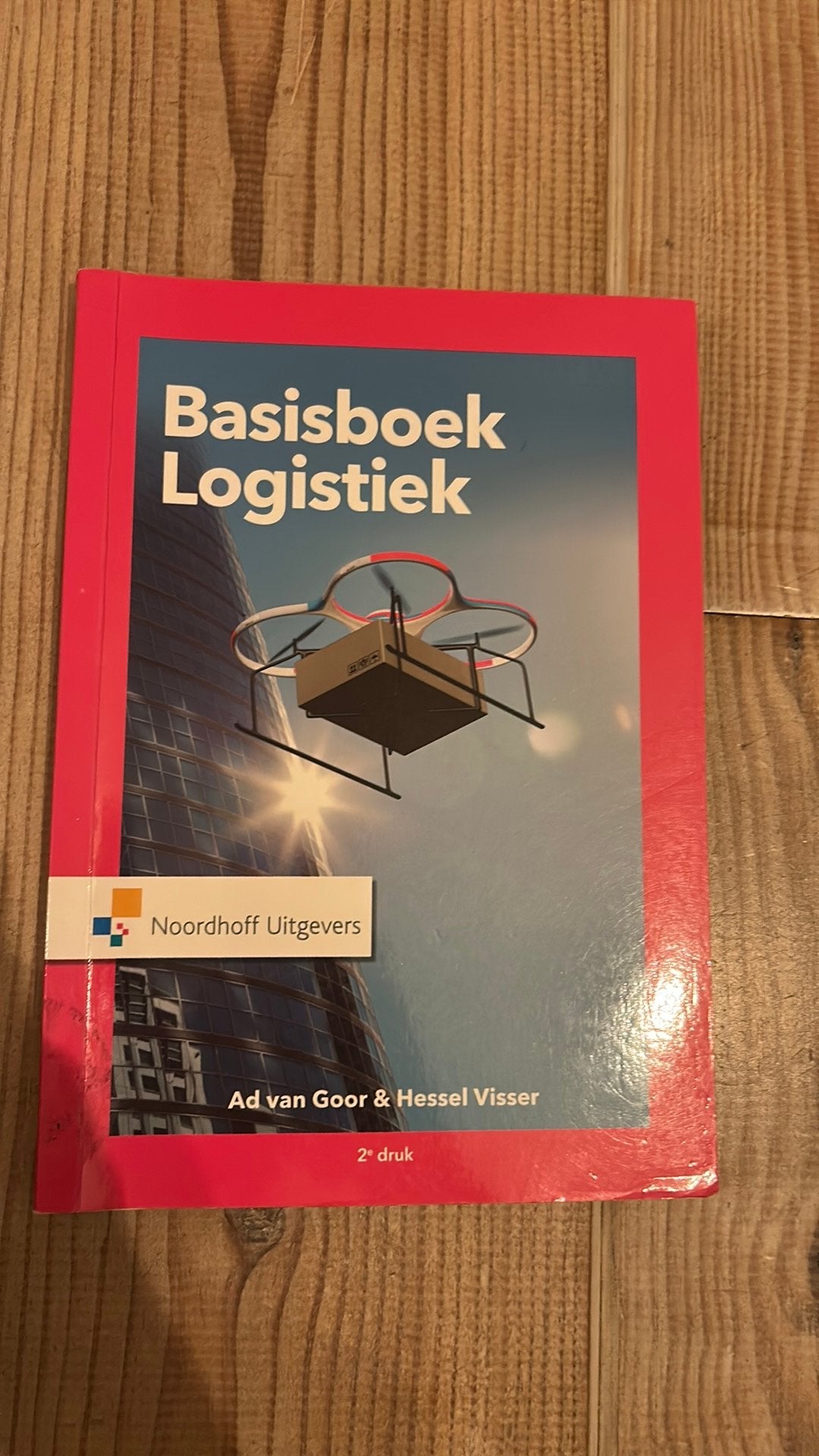 Basisboek Logistiek, Ophalen of Verzenden, Zo goed als nieuw, Economie en Marketing