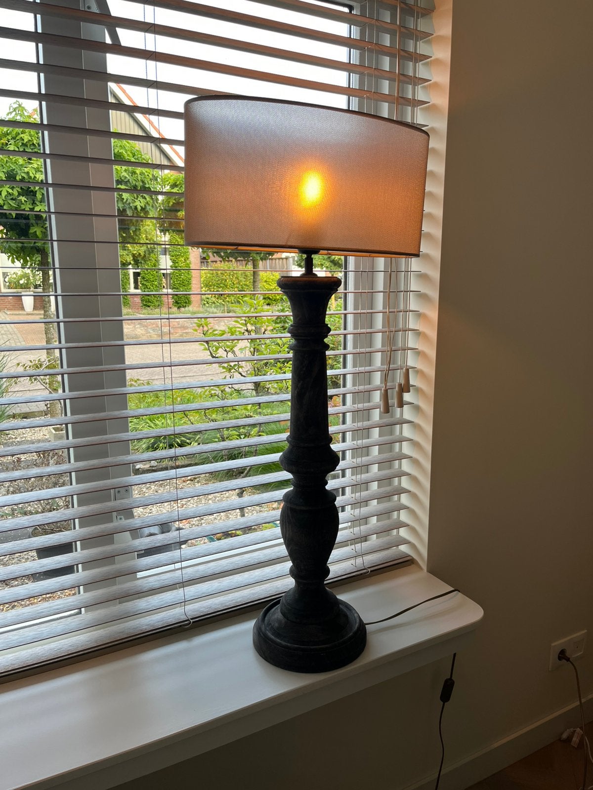 Te koop leuke lamp met landelijke uitstraling, Ophalen, Zo goed als nieuw, Landelijk/hippe stijl, Minder dan 100 cm
