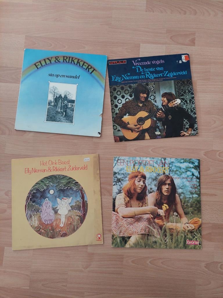 4 LP's van Elly en Rikkert, Ophalen of Verzenden, Gebruikt