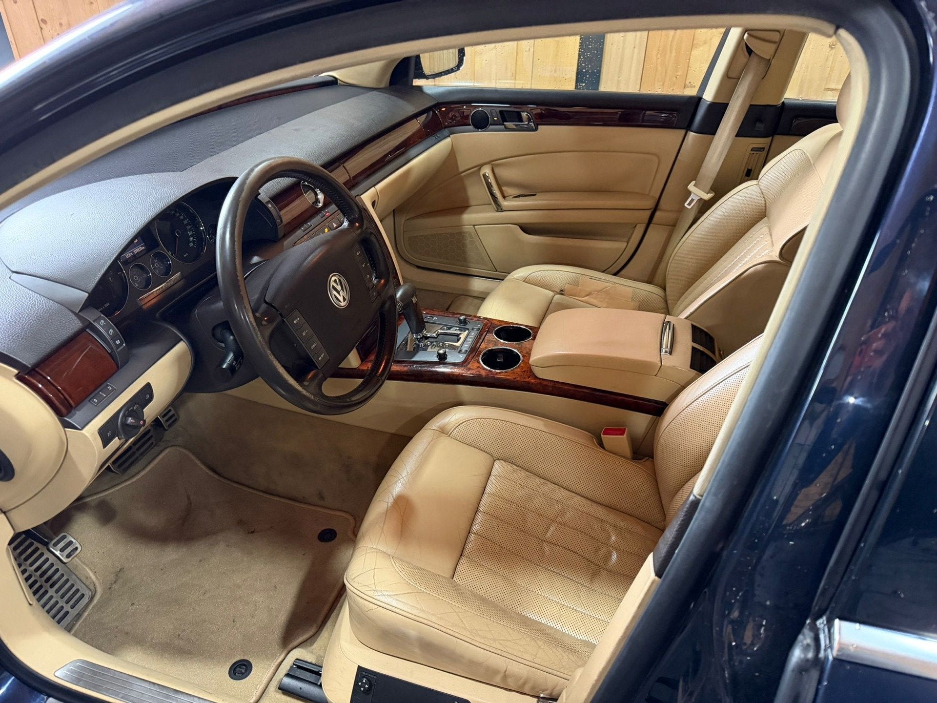 Volkswagen Phaeton 4.2 V8 5p. Highline, 4172 cc, Gebruikt, 8 cilinders, Blauw