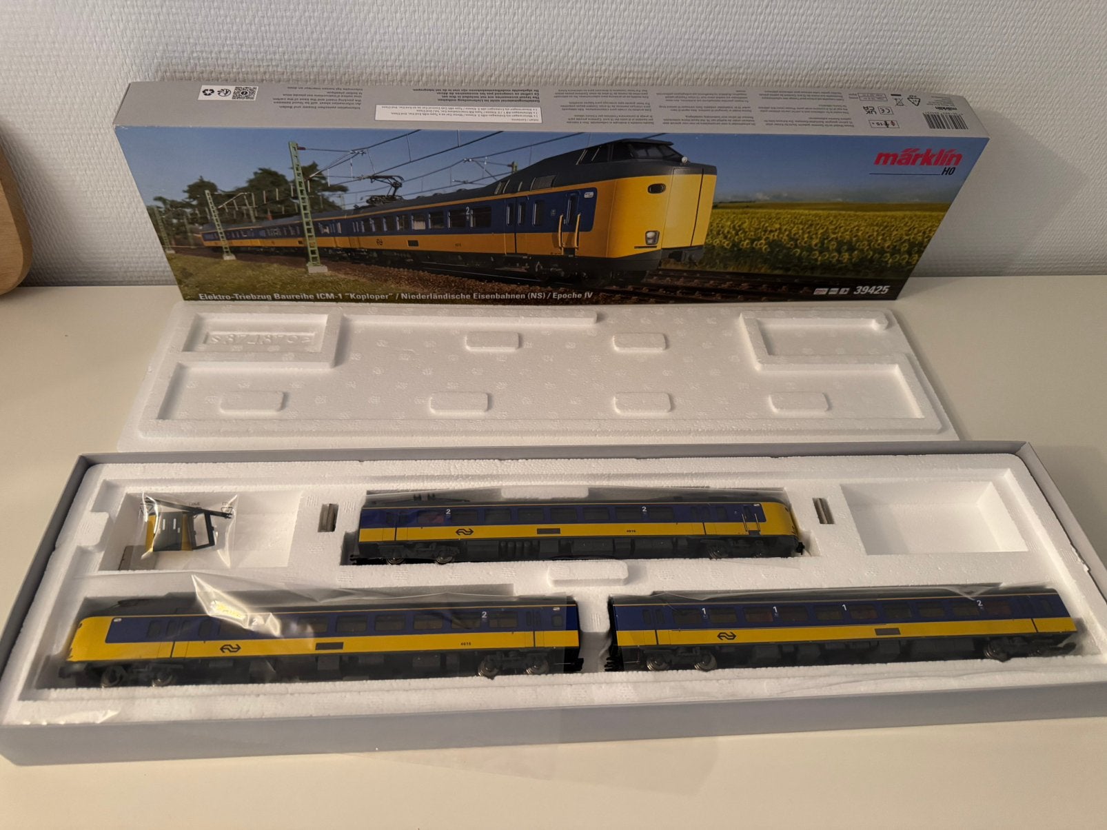 Märklin ICM koploper 3 delig nieuwe uitgave 39425, Ophalen of Verzenden, Zo goed als nieuw, Wisselstroom, Märklin