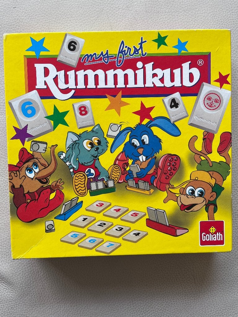 My first Rummikub, Een of twee spelers, Ophalen, Zo goed als nieuw, Goliath Games