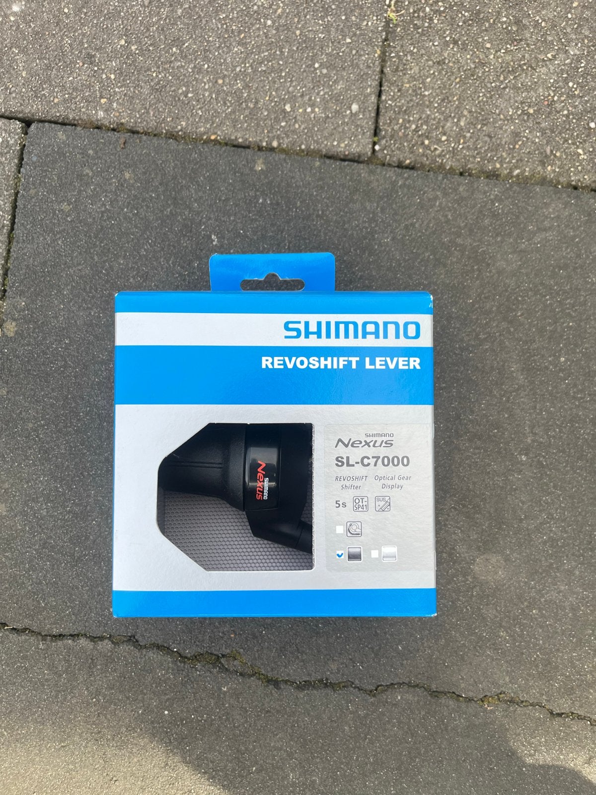 Shimano Nexus SL-C7000 Revoshift Shifter 5s, Ophalen of Verzenden, Derailleur of Ketting, Stadsfiets, Nieuw