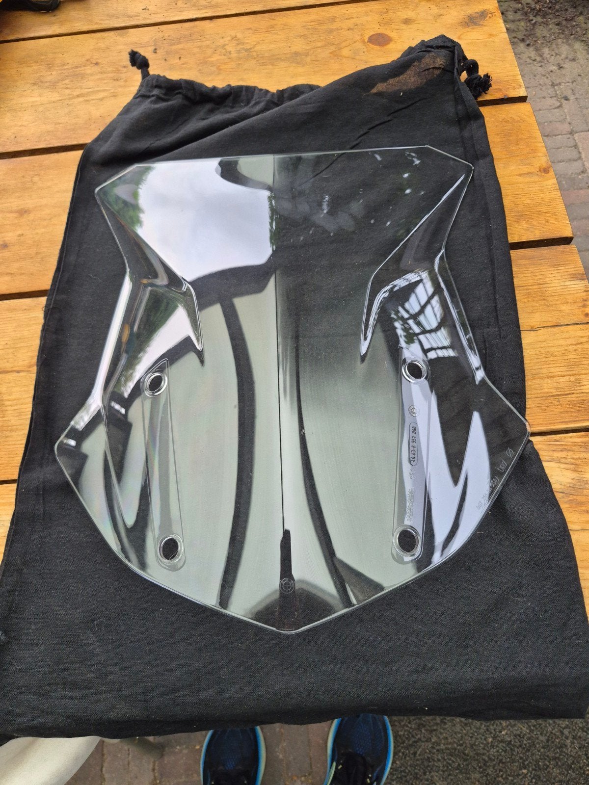 Origineel BMW Motorfiets Windscherm 43 cm voor BMW R1250GSA, Ophalen of Verzenden, Gebruikt