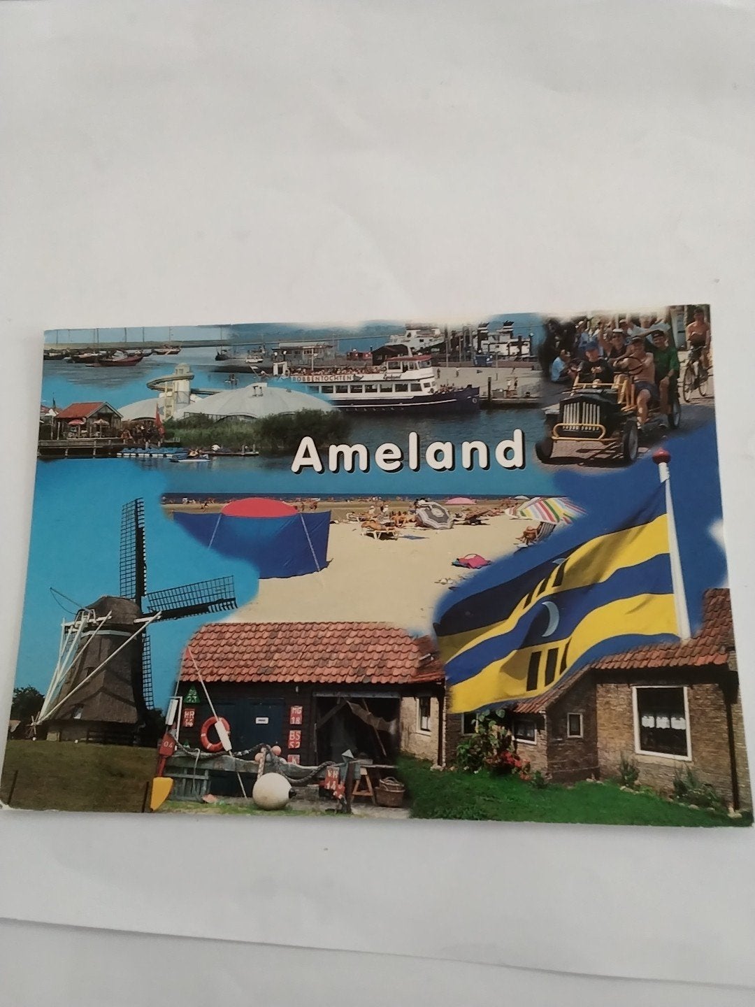 Oude ansichtkaart Ameland - Gelopen, Ophalen of Verzenden, 1980 tot heden, Gelopen, Waddeneilanden