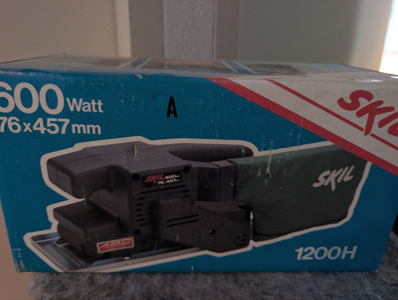 Skil Bandschuurmachine 600 Watt - Zo goed als nieuw, Ophalen, Zo goed als nieuw, 600 tot 1200 watt, Bandschuurmachine