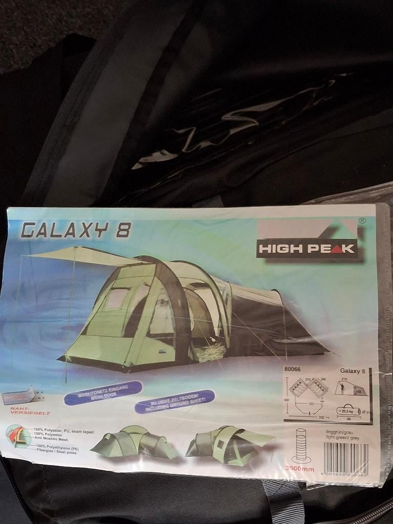 tent twinpeaks 8, Caravans en Kamperen, Tenten, Ophalen, Zo goed als nieuw, Meer dan 6