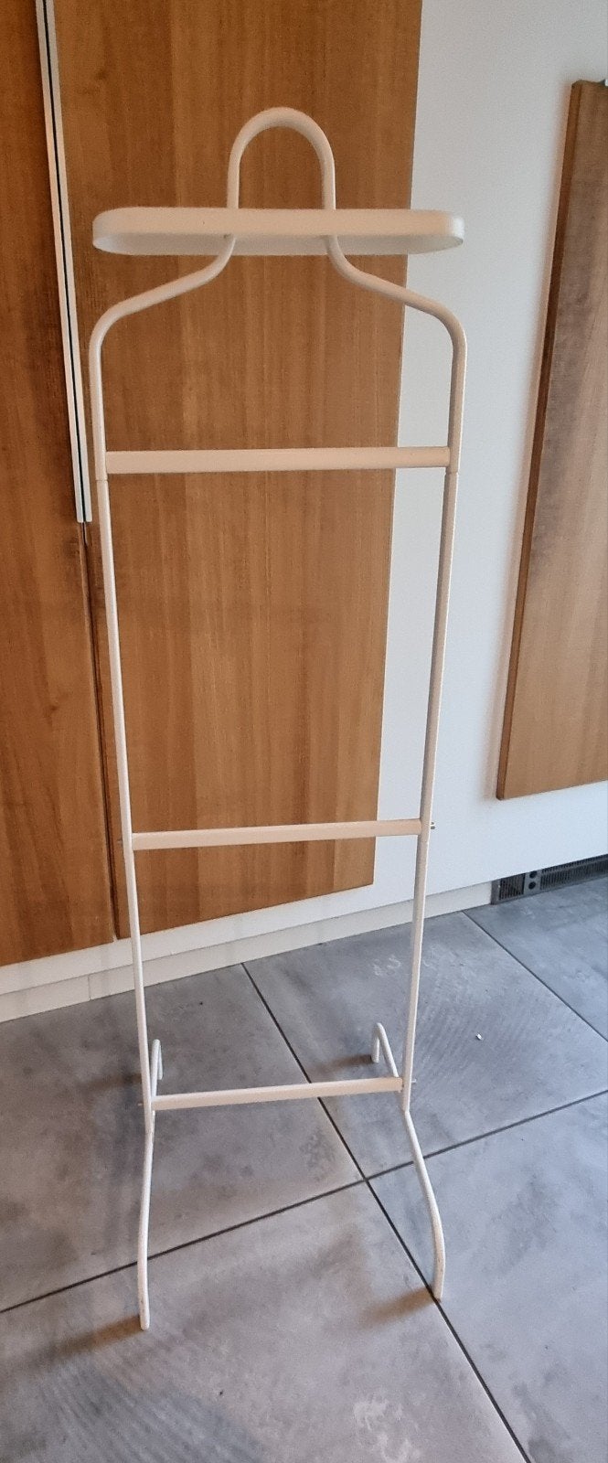 Witte kledingstandaard/dressboy ikea, Ophalen, Overige materialen, Gebruikt, 100 tot 150 cm