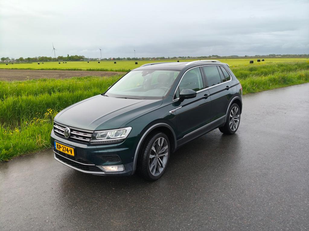 Volkswagen Tiguan 2.0TSI 132KW/180PK 4M A7 M16 2017 Groen, Automaat, 4 cilinders, 1984 cc, 179 pk