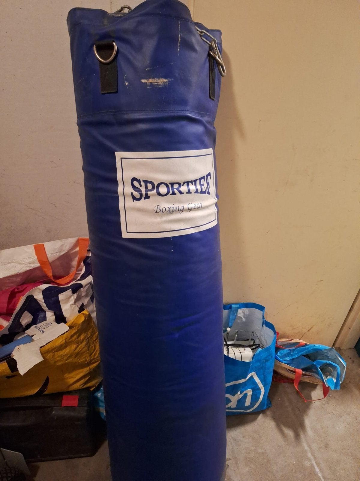 SPORTIEF BOXING GEAR, Ophalen, Zo goed als nieuw, Bokszak