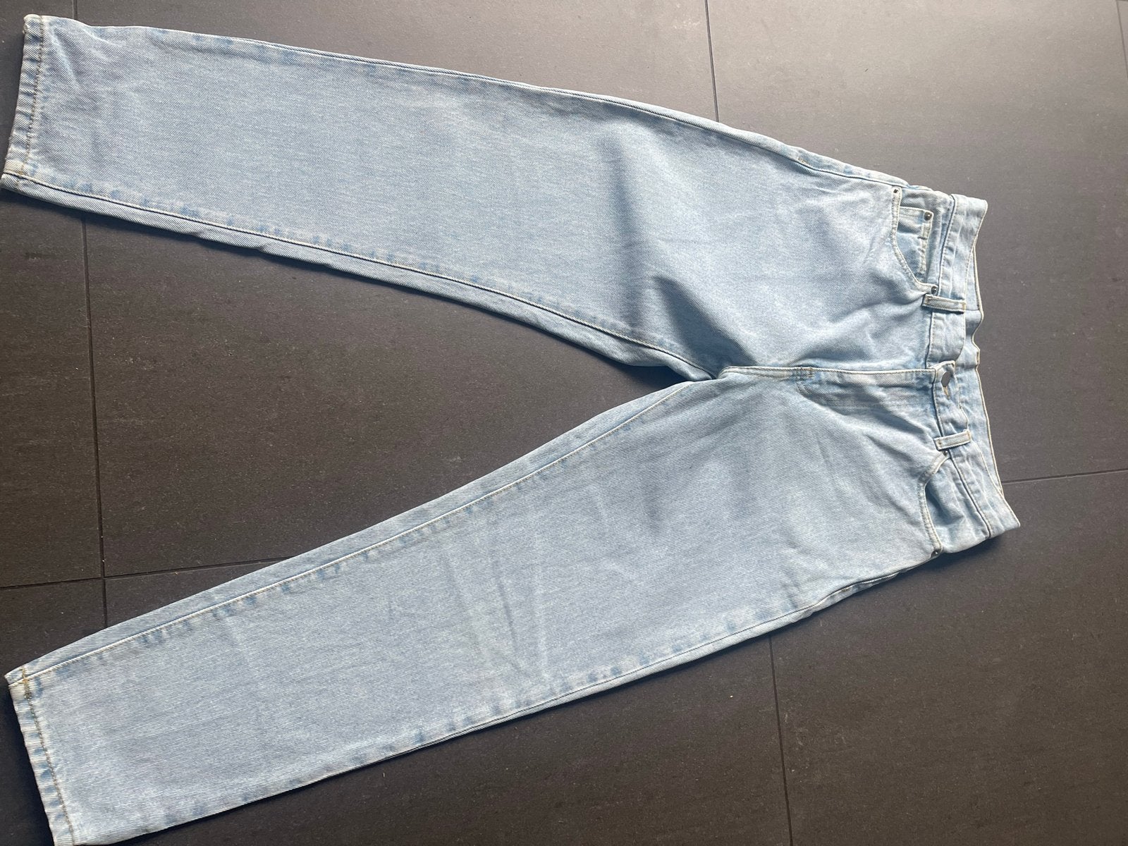 Dr Denim Spijkerbroek Lichtblauw Maat 30 High Waist, Ophalen of Verzenden, Zo goed als nieuw, Blauw, W30 - W32 (confectie 38/40)