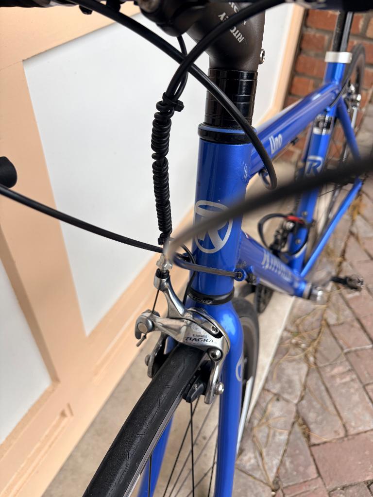 *Racefiets Rimonta Uno 49cm*, Fietsen en Brommers, 28 inch, Velgrem, Aluminium, 49 tot 53 cm