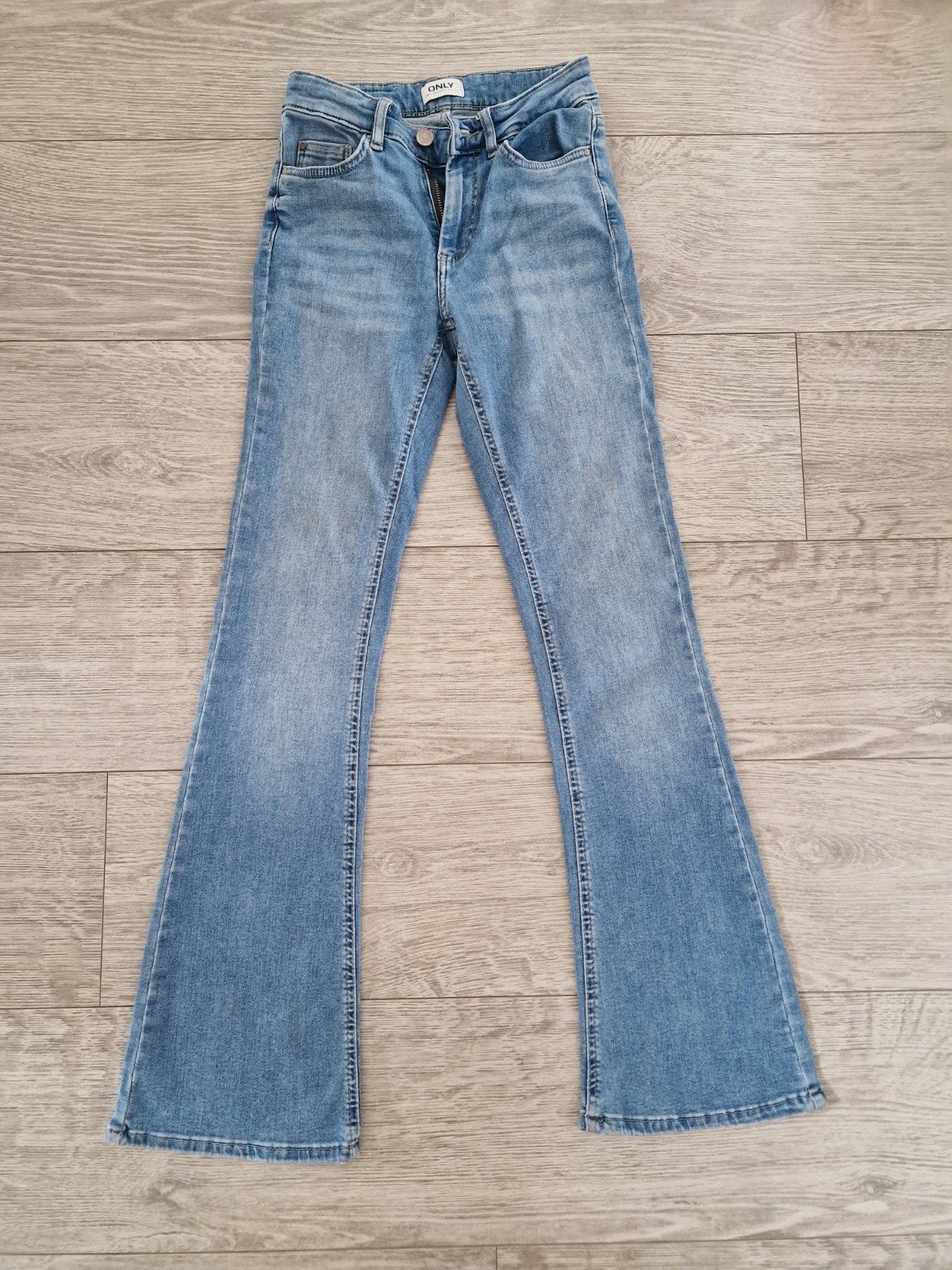 Only flared jeans maat XS/30, Only, Ophalen of Verzenden, Gedragen, Blauw