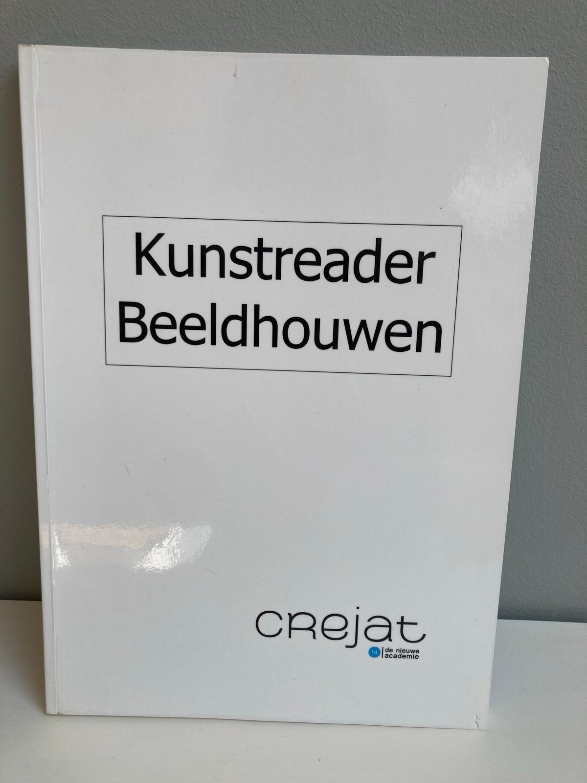 ==Bijna Nieuw== Kunst boek Kunstreader Beeldhouwen - Crejat, Ophalen of Verzenden, Nieuw, Overige onderwerpen
