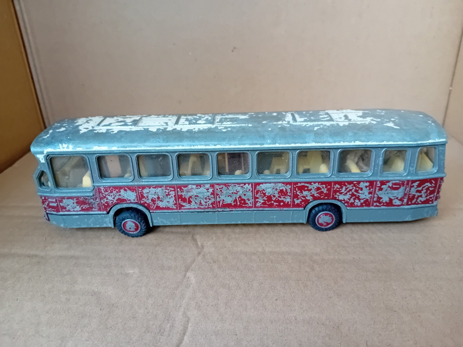 Lion Toys No 38 Daf Citybus, Hobby en Vrije tijd, Modelauto's | 1:50, Ophalen of Verzenden, Gebruikt, Bus of Vrachtwagen, Lion Toys