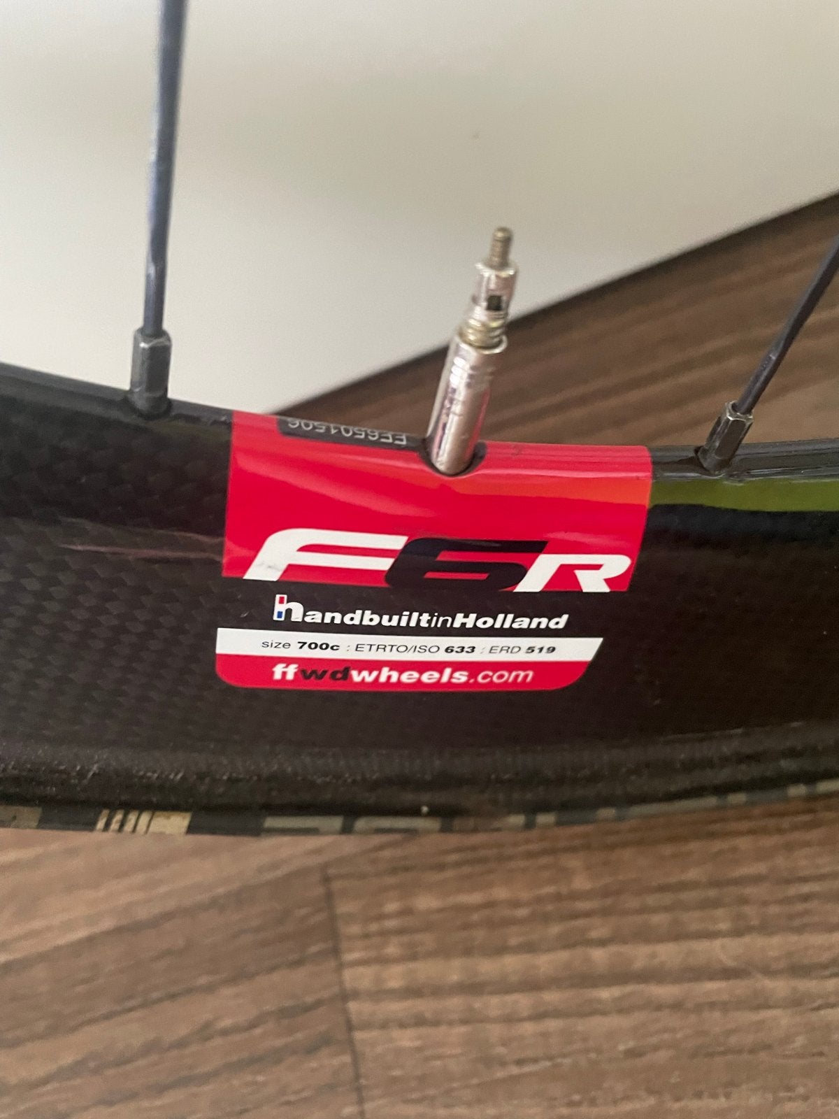 Fast Forward FFWD 18 inch full carbon tubeless banden, Fietsen en Brommers, Fietsonderdelen, Gebruikt, Racefiets, Carbon, Ophalen