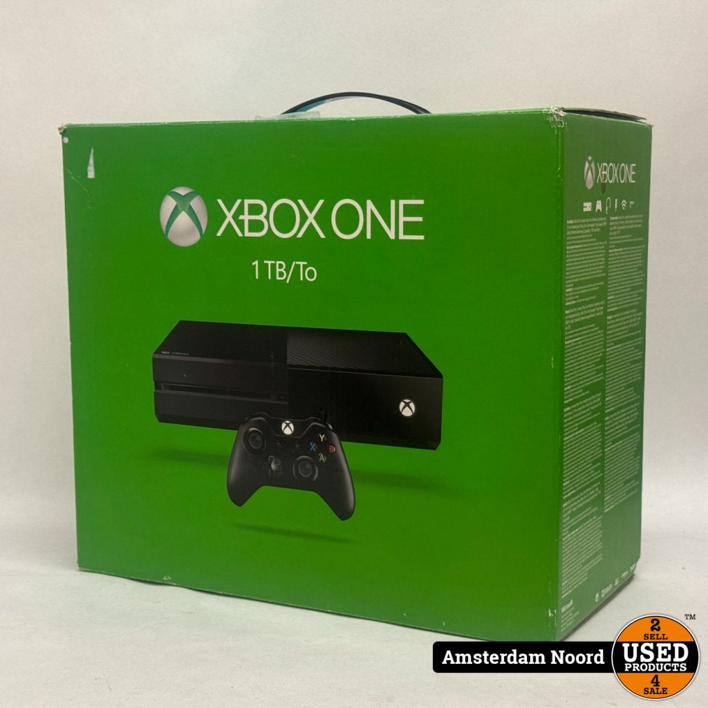 Microsoft Xbox One 1TB Black + Controller, Microsoft, Zo goed als nieuw, Support@microsoft.com, Microsoft Corporation
One Microsoft Way
Redmond, WA 98052-6399
USA