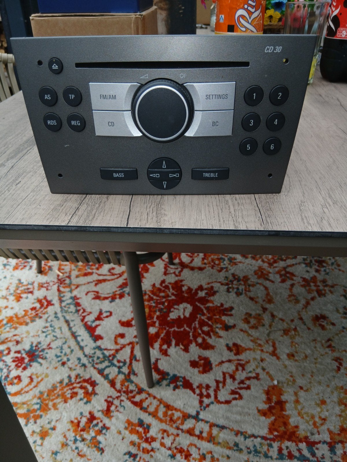 Opel autoradio met cd speler.Compleet met demontage beugels, Ophalen of Verzenden, Gebruikt