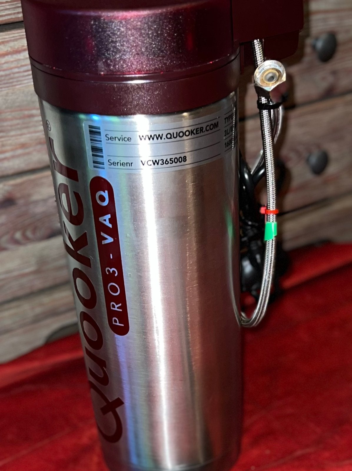 Quooker Pro3 Vaq E boiler gereviseerd, Ophalen of Verzenden, Zo goed als nieuw