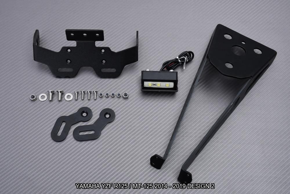 Korte Kentekenplaathouder YAMAHA YZF R125 / MT-125 2014 2019, Ophalen of Verzenden, Nieuw