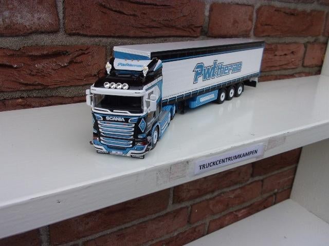 Tekno  Scania  R - Serie  van  Peter  Wouters., Hobby en Vrije tijd, Modelauto's | 1:50, Ophalen of Verzenden, Nieuw, Bus of Vrachtwagen