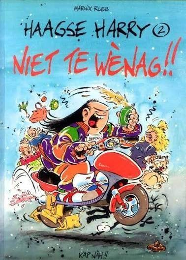 Marnix Rueb: Haagse Harry 2. Niet te wènag!!, Eén stripboek, Ophalen of Verzenden, Zo goed als nieuw, Marnix Rueb