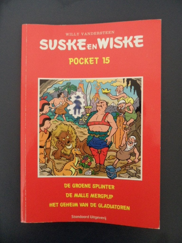 Suske en Wiske. Pocket 15, Eén stripboek, Ophalen of Verzenden, Gelezen
