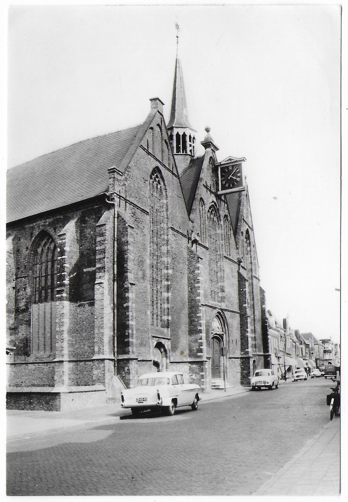 Hoorn Noorderkerk Gelopen Ansichtkaart ( B4615, Ophalen of Verzenden, 1980 tot heden, Gelopen, Noord-Holland