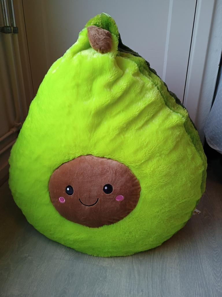 Grote Avocado Knuffel - 80x70x50 cm, Ophalen