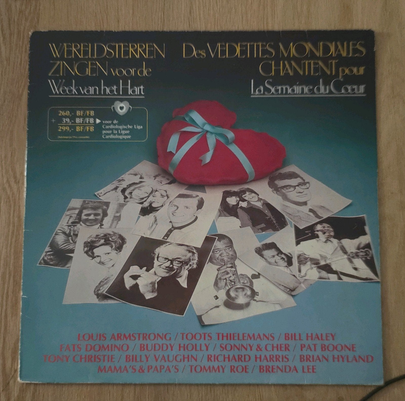 Wereldsterren Zingen voor de Week van het Hart LP, LP, Gebruikt, Pop, Ophalen of Verzenden