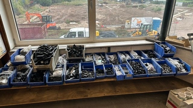 Kunststof metalen buis inslag doppen, Ophalen, Pvc, Nieuw, Minder dan 2 meter