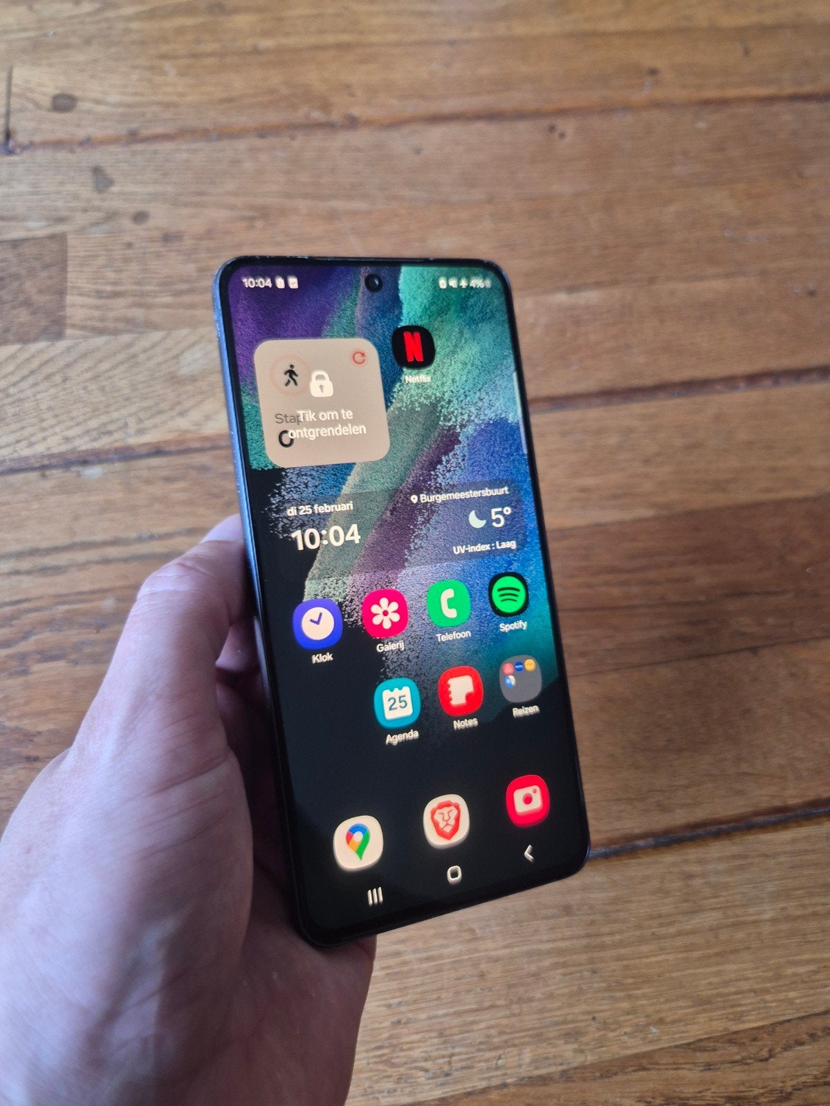 Samsung Galaxy S21 FE 128 GB 5G - Simkaart werkt niet, Gebruikt, Zwart, Touchscreen, Ophalen of Verzenden