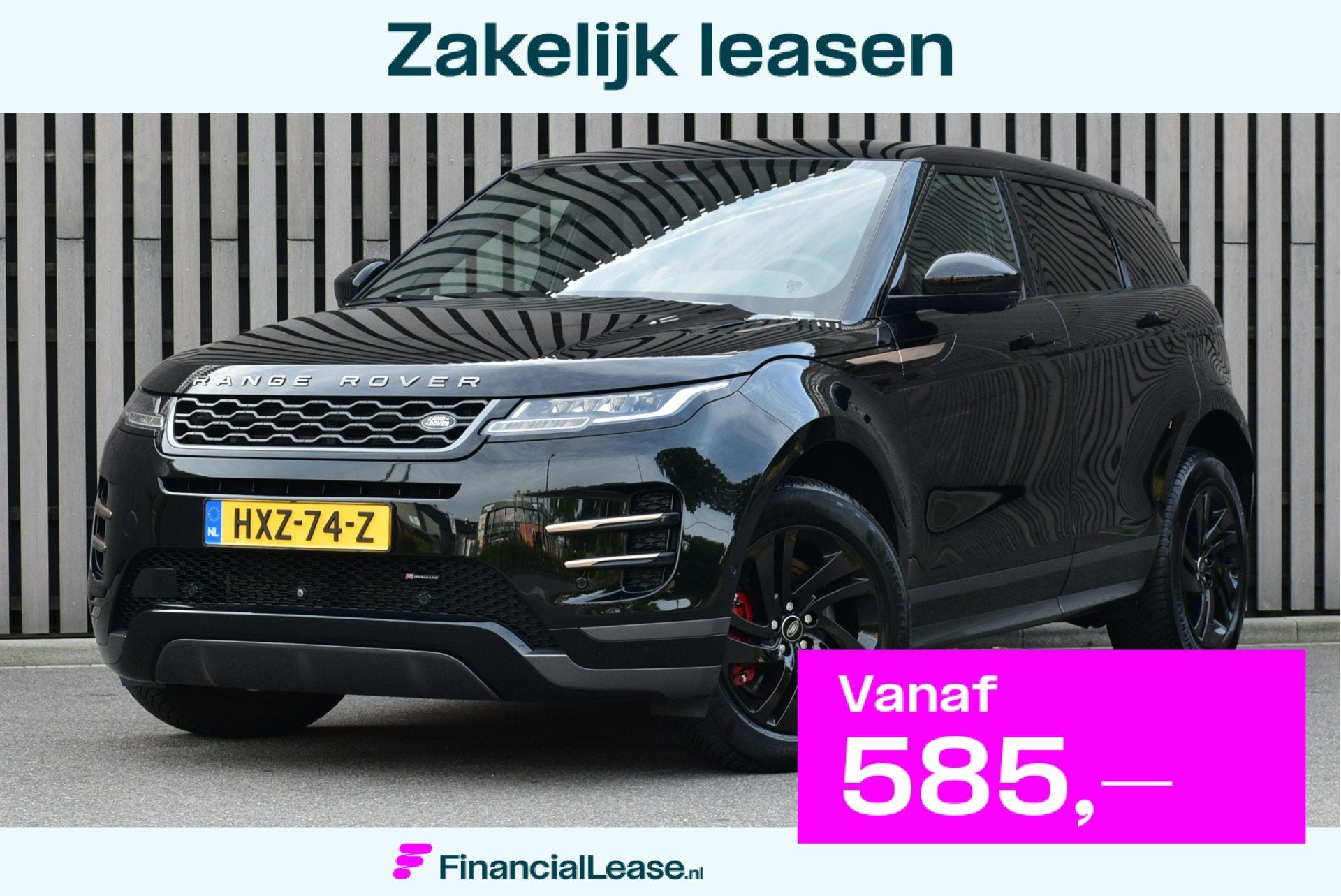 Land Rover Range Rover Evoque 1.5 P300e AWD R-Dynamic S Navi, 309 pk, Euro 6, Parkeersensor, Zwart