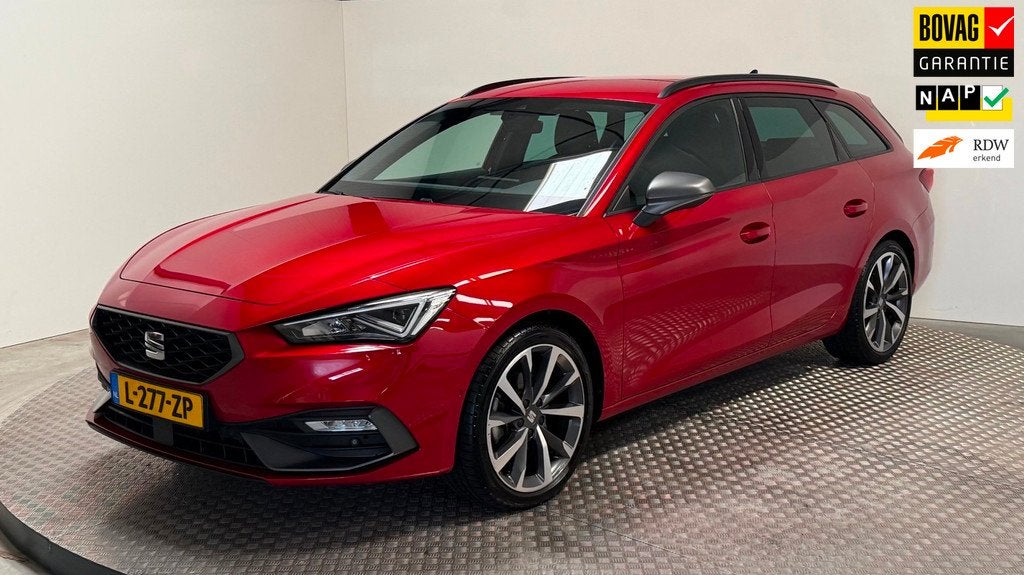 Seat Leon Sportstourer 1.0 eTSI FR Business Intense automaat, Auto's, Seat, Bedrijf, Te koop, Leon, ABS, Achteruitrijcamera, Adaptive Cruise Control