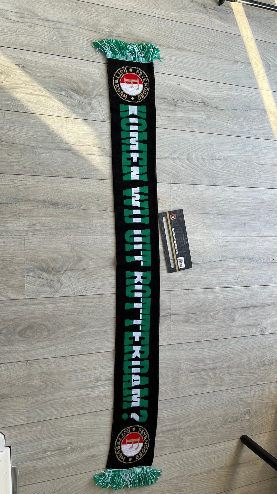 Feyenoord Rotterdam sjaal “Komen wij uit Rotterdam “ Nieuw, Verzamelen, Sportartikelen en Voetbal, Ophalen of Verzenden, Nieuw